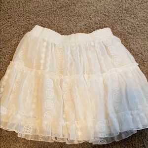 forever 21 mini white skirt! never worn before